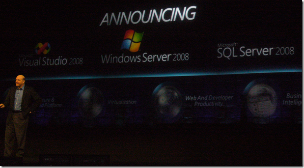 vs2008launchballmer