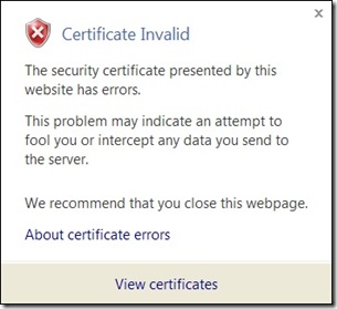 Sky Harbor SSL Error