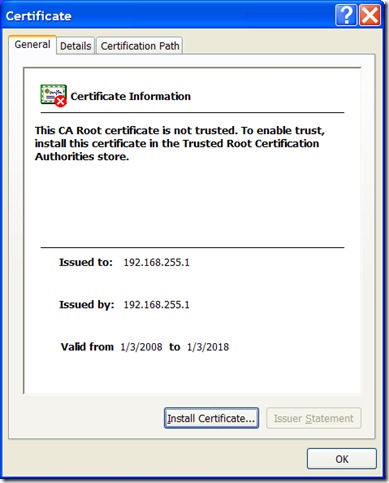 Sky Harbor SSL Error