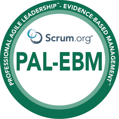 Professional Agile Leadership Evidence-Based Management PAL-EBM