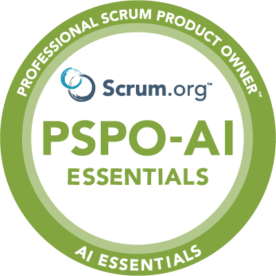 Professional Scrum Product Owner Applied AI PSPO-AI
