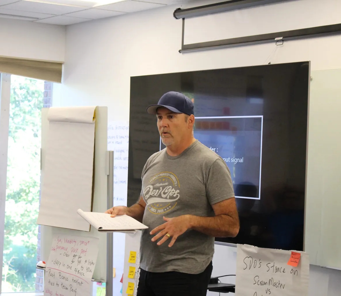 Richard teaching